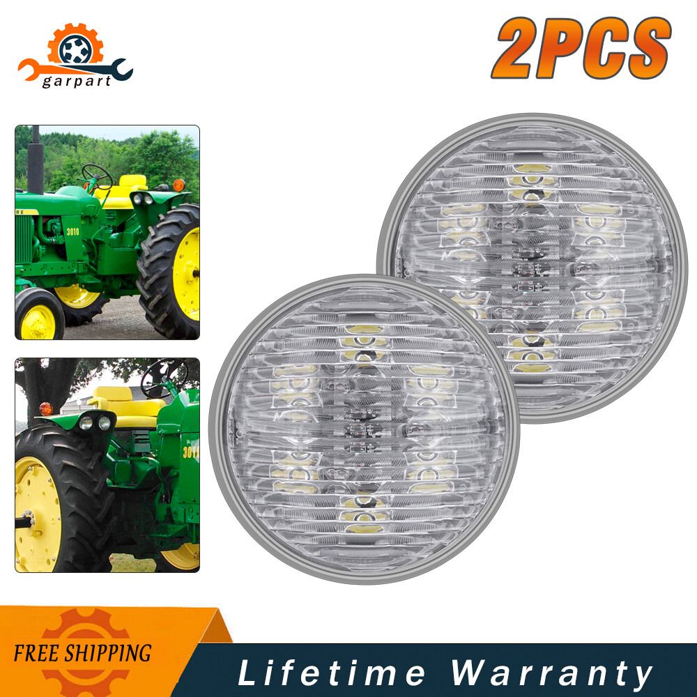 2x Headlight RE336112 RE285628 For John Deere 4050 4055 4650 7520 8430 8440 8450 Unbranded Does Not Apply