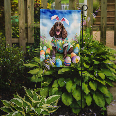 American Water Spaniel Easter Egg Hunt Flag Garden Size DAC4931GF Без бренда - фотография #2