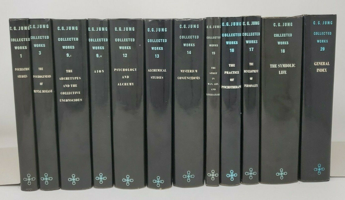 Collected Works Carl Jung, Bollingen Series XX, Princeton, lot of 12 volumes, HC Без бренда