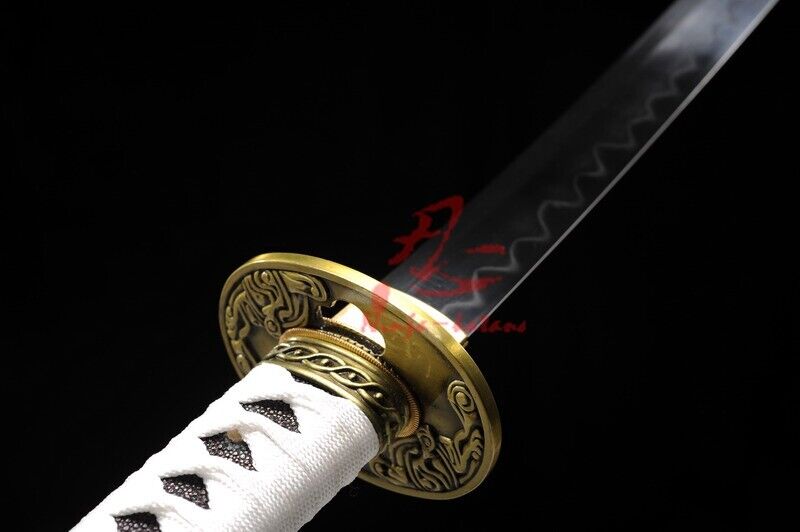 clay tempered T-10 steel blade Yamato Samurai Katana Sword Devil May Cry Virgil  Без бренда - фотография #5