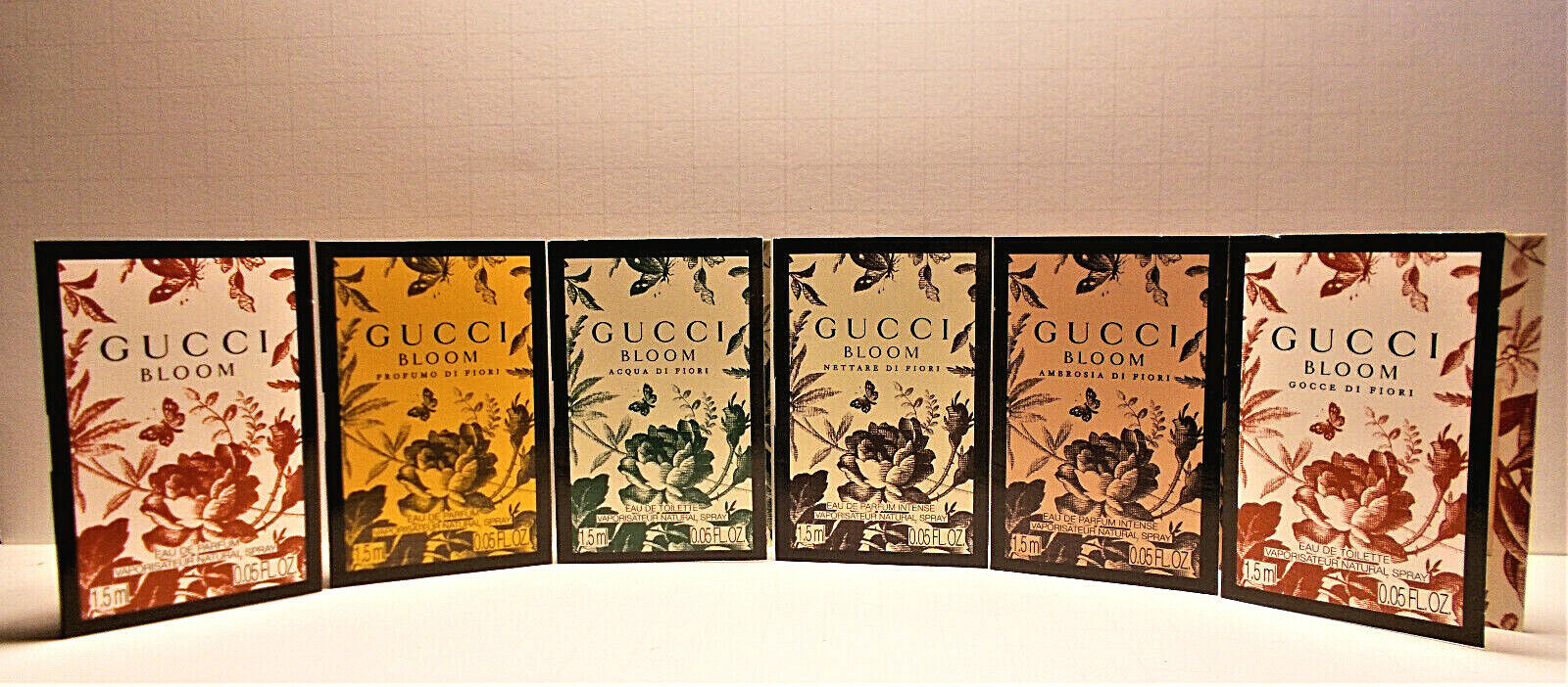 Gucci Bloom: Profumo, Nettare, Ambrosia, Acqua, Gocce, EDP Sample Spray Vials Gucci none