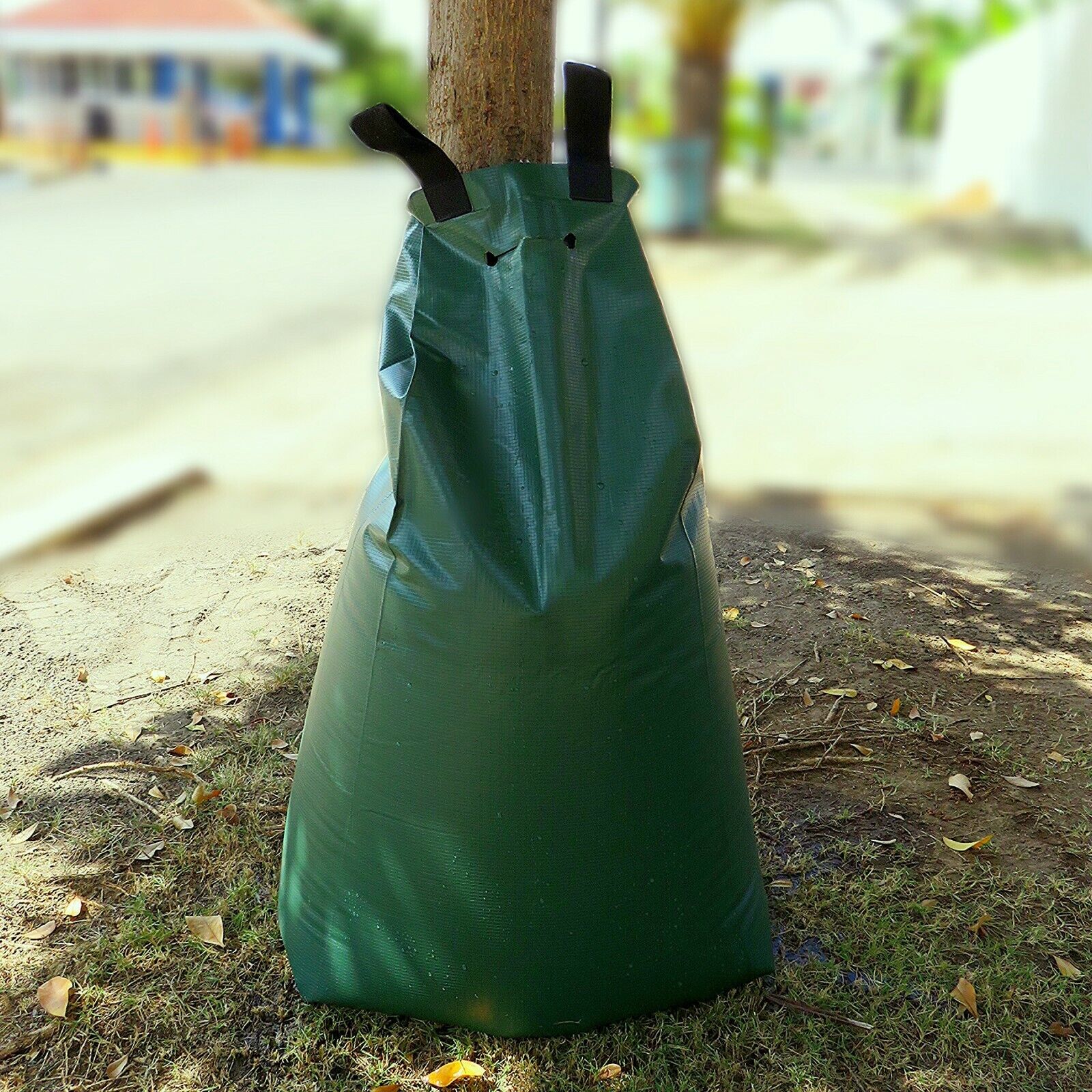 2 Pack - Tree Watering Bag & Ring, Slow Release, Drip Irrigation, PVC JM Gardens NA - фотография #3