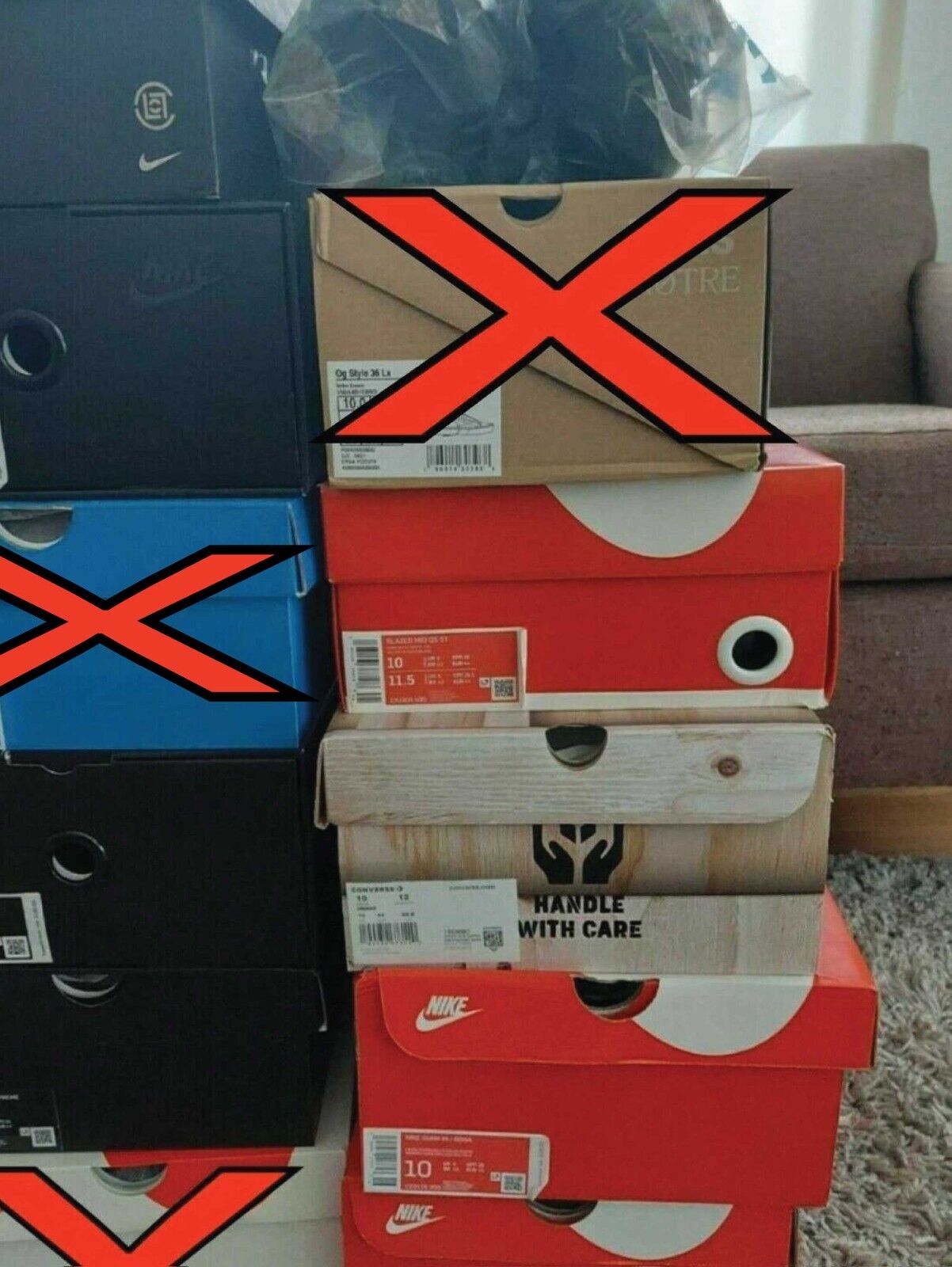 Jordan Nike Sacai Dunk Supreme Clot Kaws DS Sneaker Lot Size 10 Bundle Bulk Deal Nike Air Jordan Retro - фотография #12