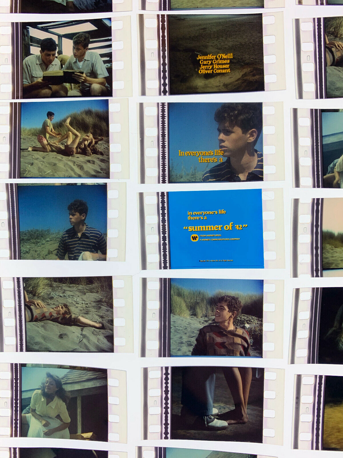 SUMMER OF '42 (165 CELLS) 35MM UNMOUNTED FILM CELLS ~ LOT OF 3 PACKETS ~ VINTAGE Без бренда - фотография #3