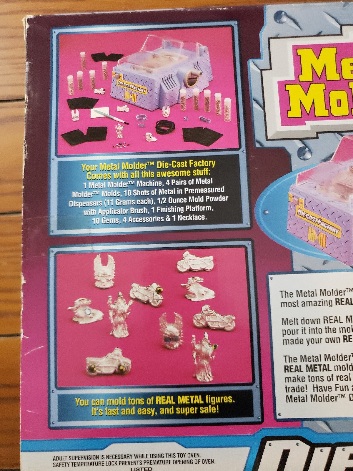 Vintage Metal Molder Die Cast Factory 1996 Complete Unused Toymax Toymax - фотография #23