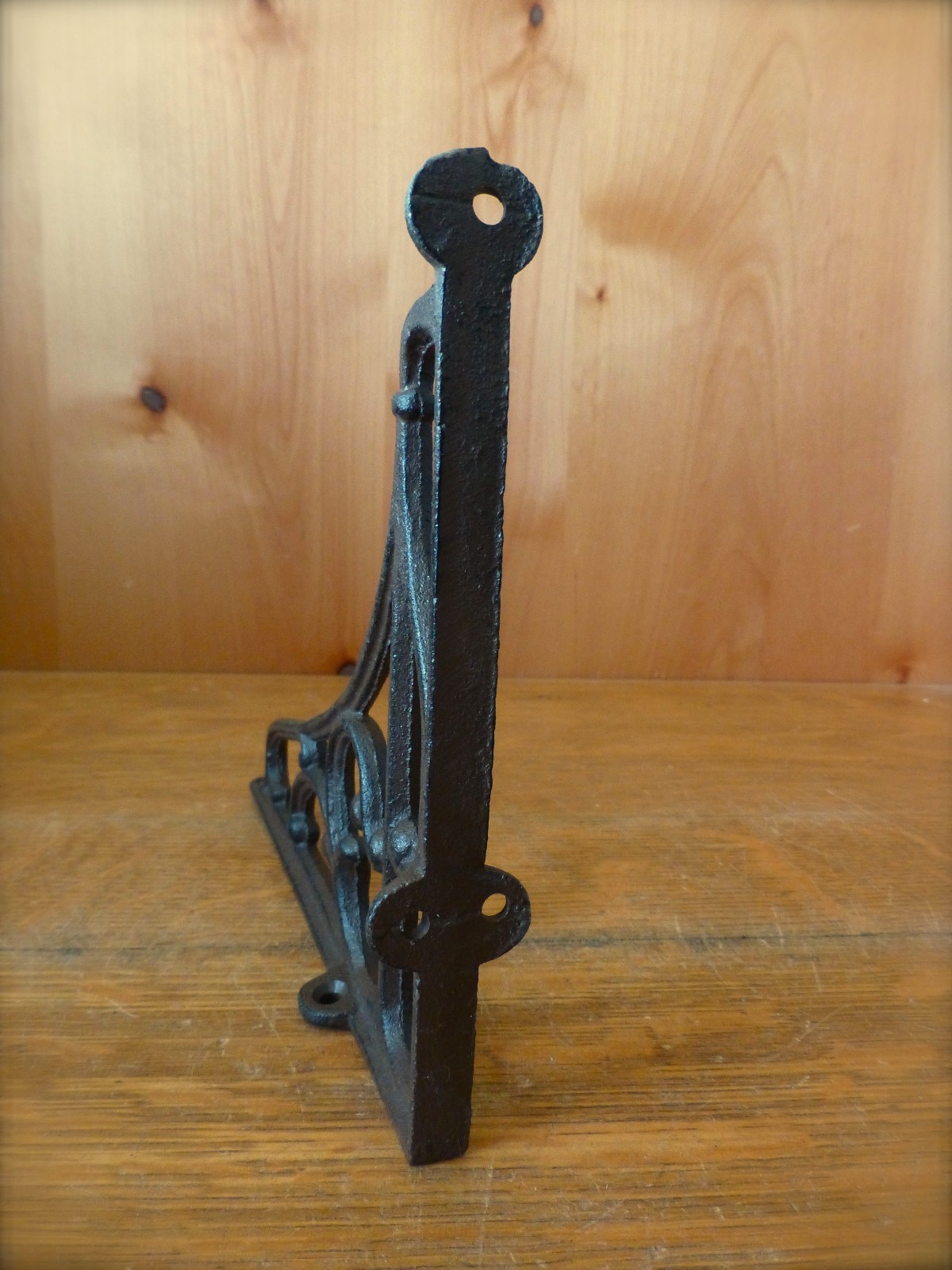 8 LARGE BROWN ANTIQUE-STYLE 8" SHELF BRACKETS CAST IRON rustic garden SCROLL Без бренда - фотография #5