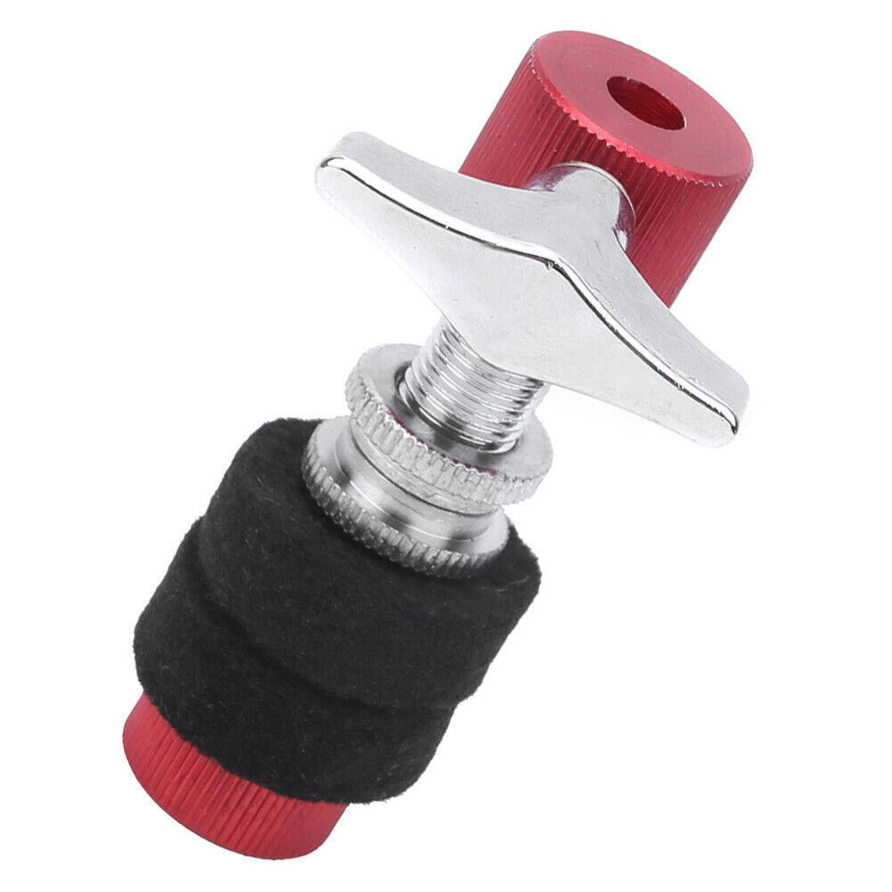 Hi Hat Cymbal Clutch High Quality Red Black Drum Kit Fittings Musical MNS Unbranded Does Not Apply - фотография #7