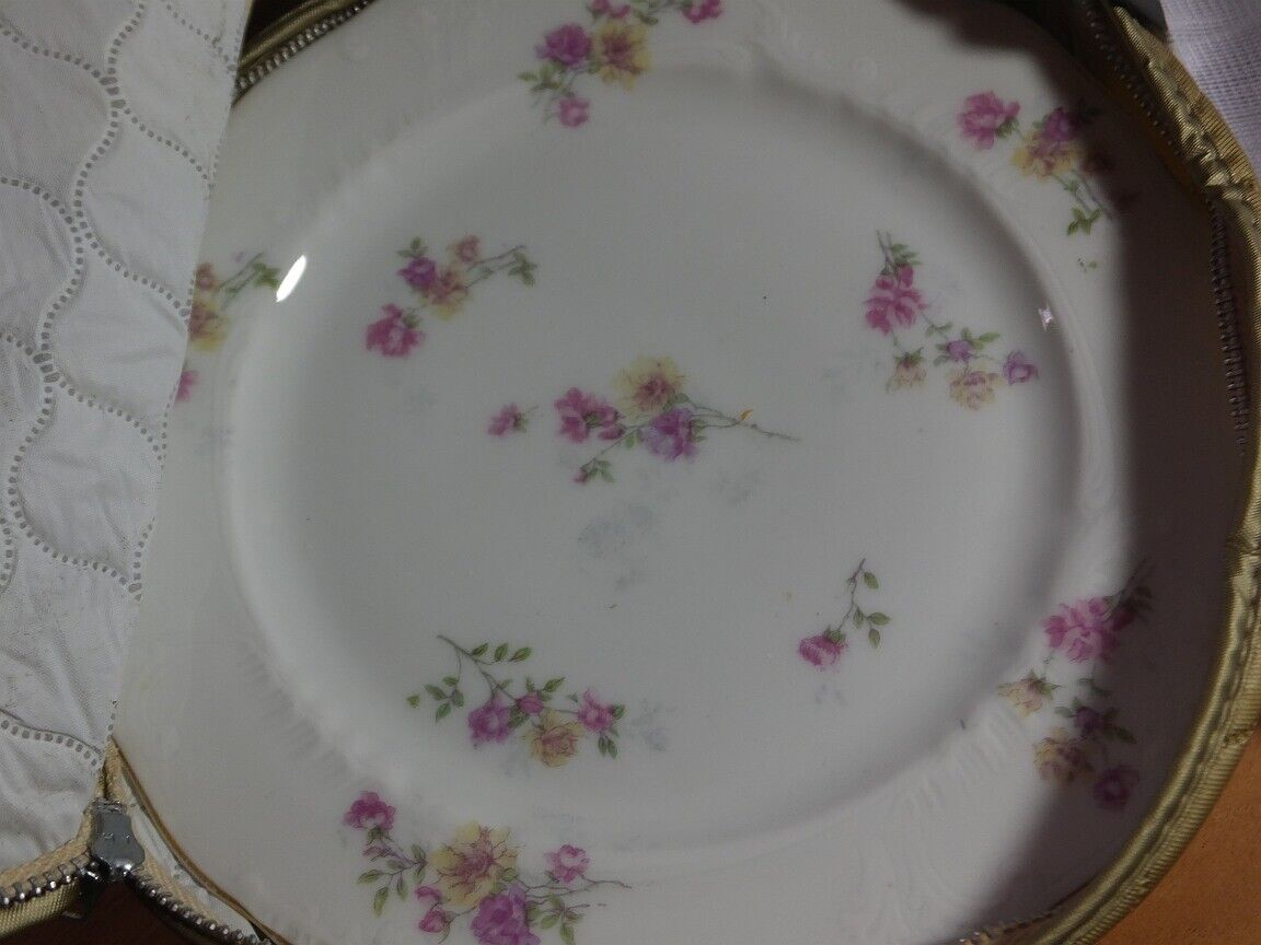 Antique set 56 pieces Two Leaf Clovers mark dinnerware dinner china collectible  Clover