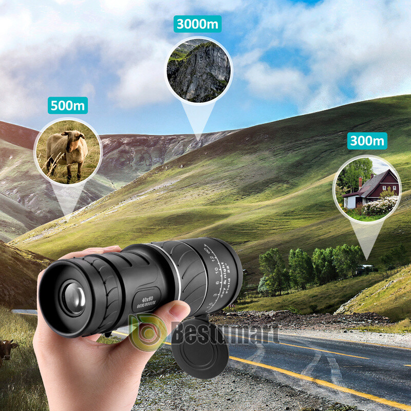 2x Day/Night Monocular 40X60 Optical Monocular Hunting Camping Hiking Telescope MUCH Does not apply - фотография #4