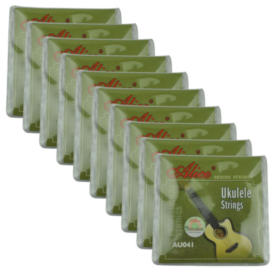 10Sets Alice Ukulele Strings Clear Nylon 4 Strings Set  AECG AU041 Alice Does not apply