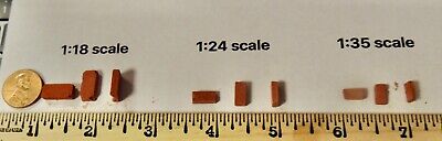 100 RED  BRICKS 1:24 SCALE  DIORAMA MINIATURE NEW Unbranded Does Not Apply