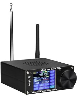 SI4732 Radio Receiver Upgraded 4.17 Version Adds CW WiFi ATS-25MAX-Decoder Camii