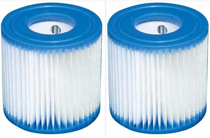 Type H Filter Cartridge Compatible with Intex Filter Pumps (2 Packs), Free Ship Pure One 89007H (2-PK)