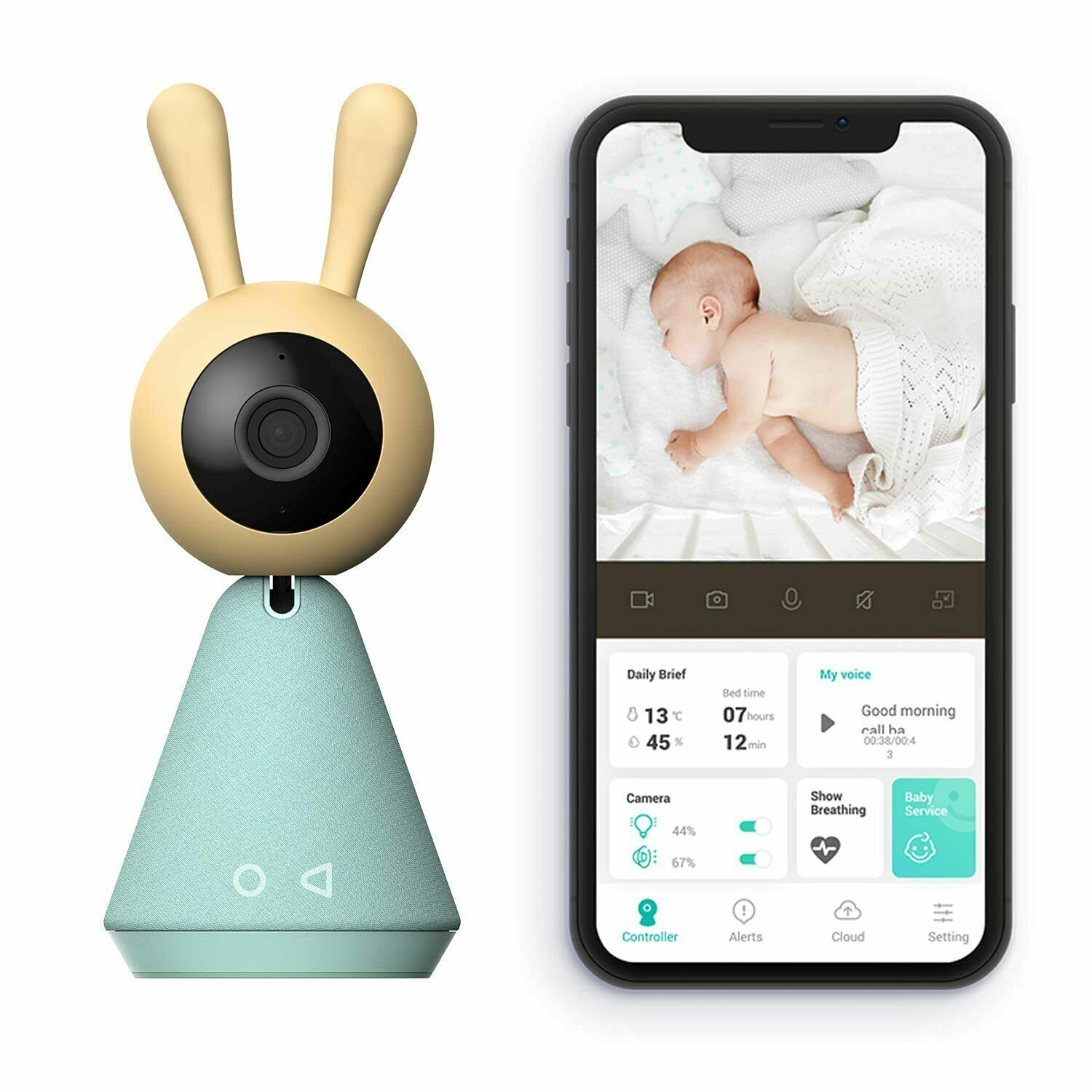 Lot 3 Kami by YI Smart Baby Monitor WiFi Security Camera w/ Audio Night Vision Kami Y501C - фотография #2