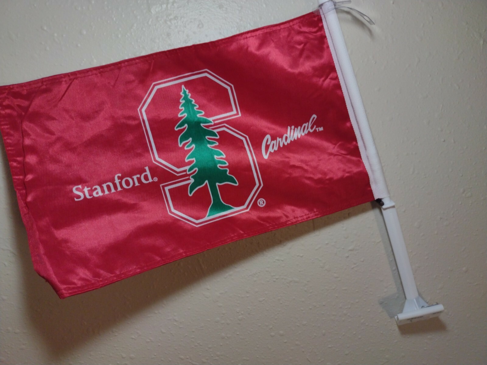 Bsi Products 97089 Stanford Cardinal - Car Flag With Wall Bracket BSI Products Inc 97089