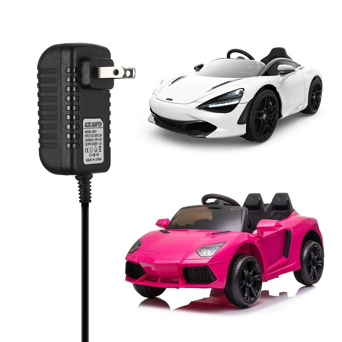 6 Volt Battery Charger for Kids Powered Ride On Car Best Choice Product Kid Trax Unbranded Does Not Apply - фотография #9