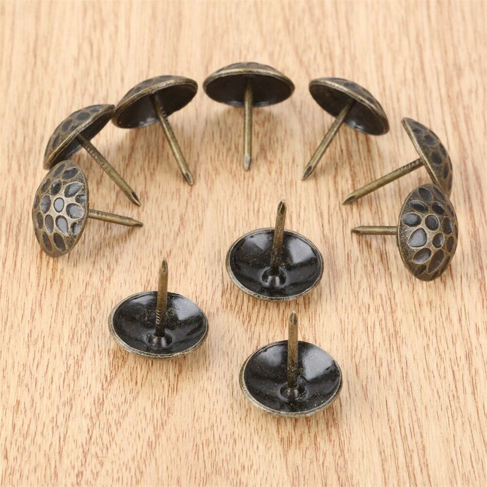 19*20mm Upholstery Nails Retro Jewelry Box Sofa Craft Furniture Tack Stud 10pcs Unbranded Does Not Apply - фотография #6