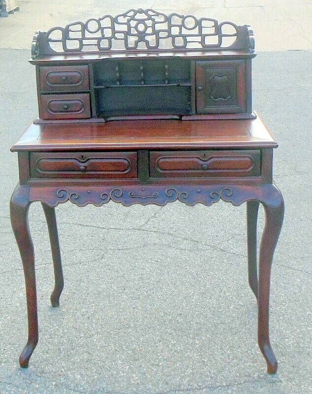 Antique Chinese DESK Table Console  Carved.   Ming Style. Без бренда - фотография #2
