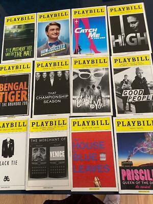 Playbill 2011 Collection B Lot 12 Priscilla, Blue Leaves, Bengal Tiger, House Of Без бренда