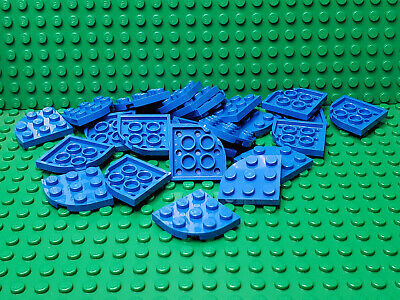 ** 25 CT LOT **  Lego NEW blue 3 x 3 rounded corner plate pieces LEGO Does Not Apply