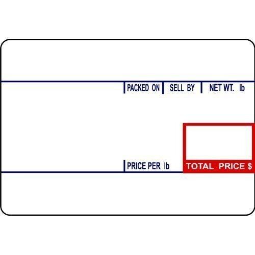 CAS 8010 Printing Scale Labels 58 x 40 mm UPC 15 ROLLS Per Case 700 Per Roll CAS Does Not Apply - фотография #5