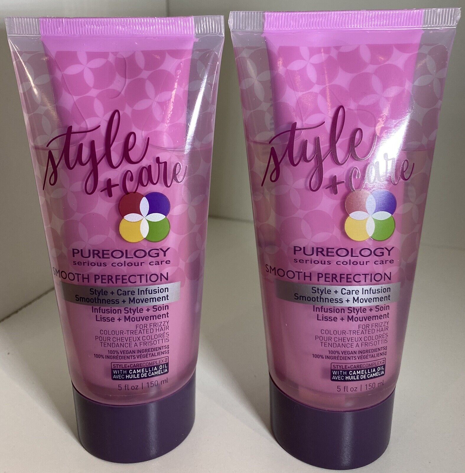 LOT OF 3 PUREOLOGY SMOOTH PERFECTION INFUSION 5 OZ Pureology