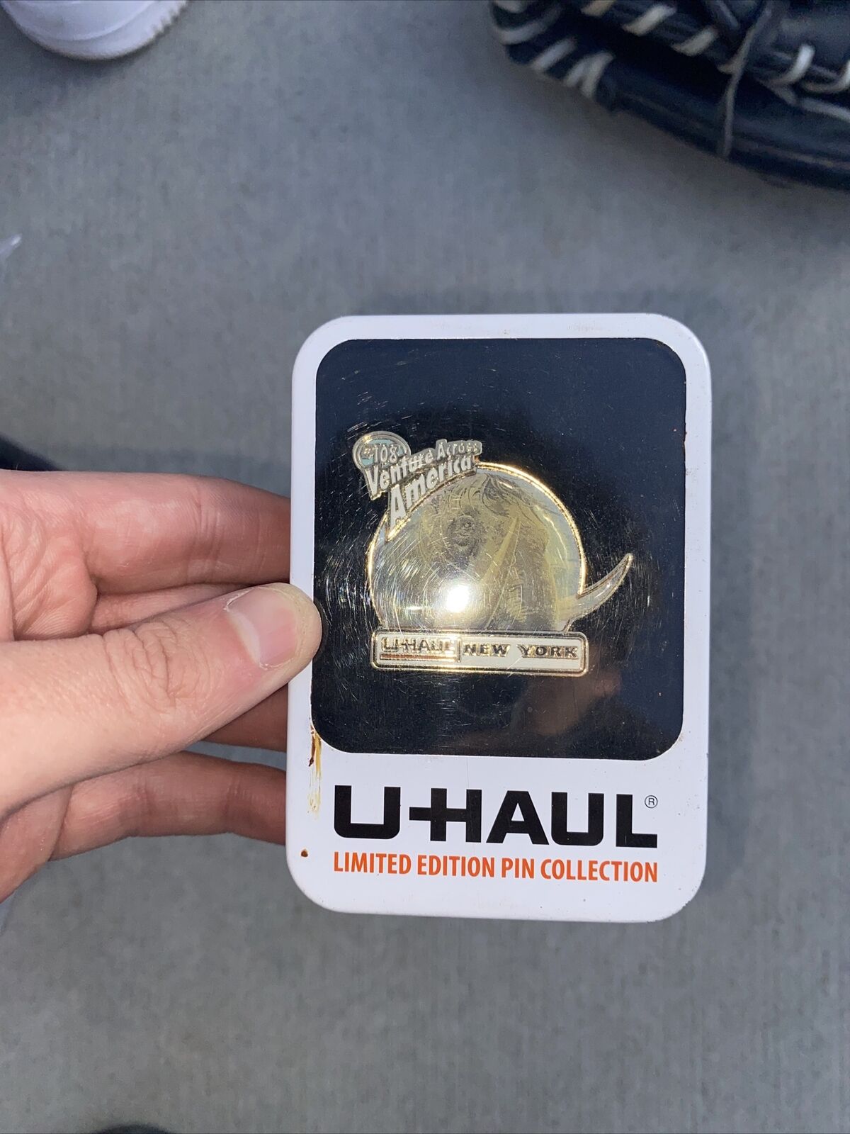 U-Haul Limited Edition Pin Collection New York Venture Across America #108 Без бренда