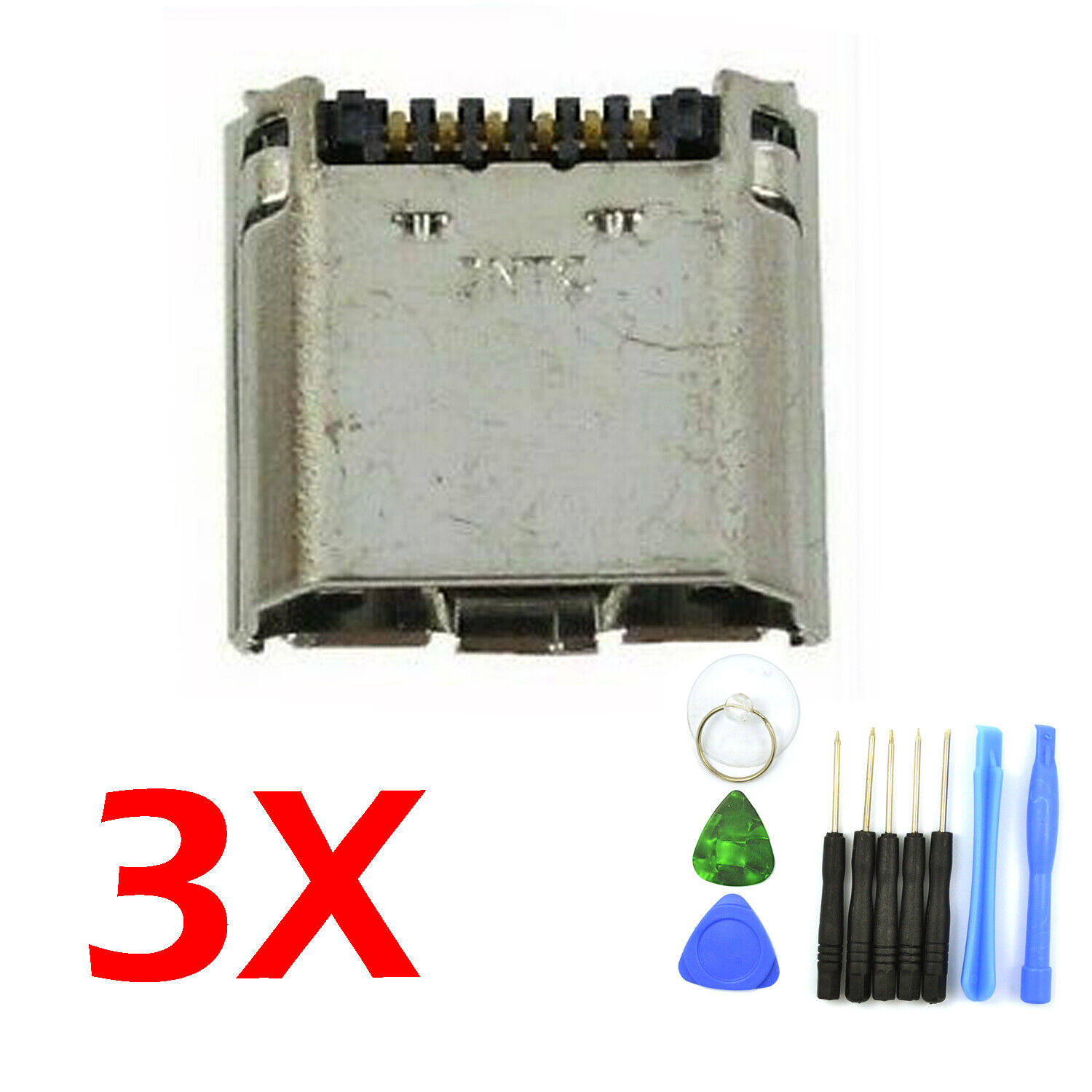 3x Micro USB Charging Port For Samsung Galaxy Tab 4 7.0 SM-T230N SM-T230NU USA Unbranded Does Not Apply