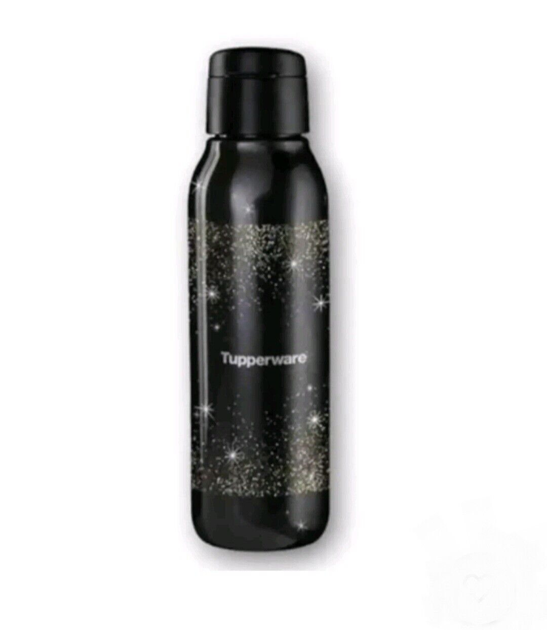 Tupperware Eco Water Bottle Night Sky Award  25oz Tumbler & Flip Top Seal Black  Tupperware Tumbler