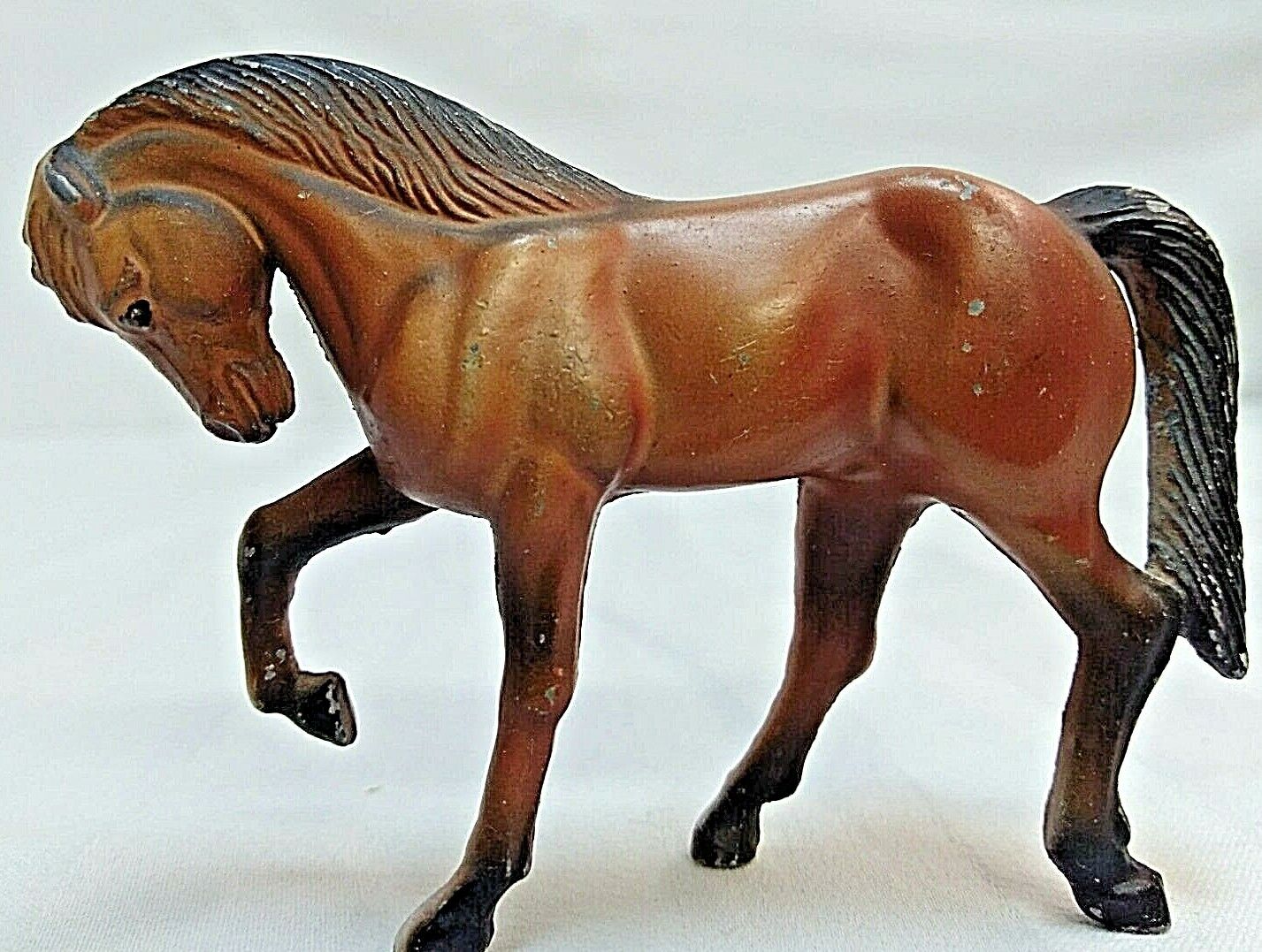 Assorted Cast Metal Horse Figurines (5 pc) 3" tall No Brand - фотография #4
