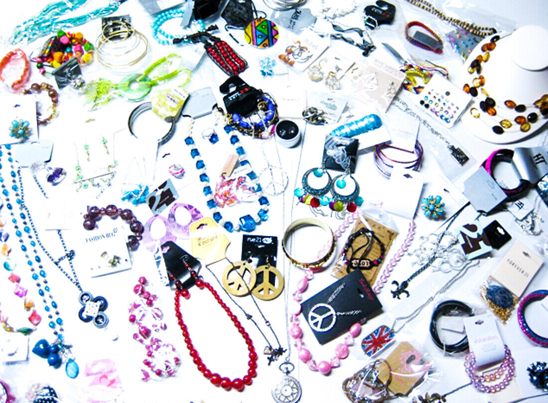 200 Pieces New Fashion Jewelry PLUS BONUS J. CREW RING Assorted - фотография #9