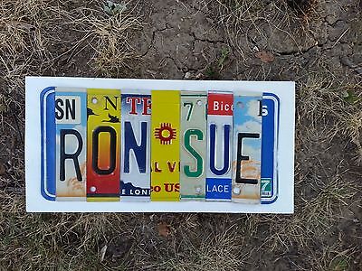 LOW Price EMBOSSED License Plate Letters Great Crafts Sign MOST COLORFUL variety Без бренда