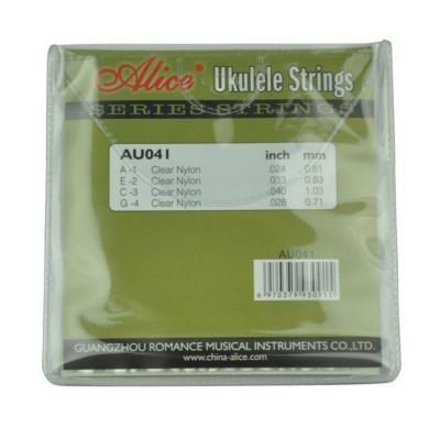 10Sets Alice Ukulele Strings Clear Nylon 4 Strings Set  AECG AU041 Alice Does not apply - фотография #3