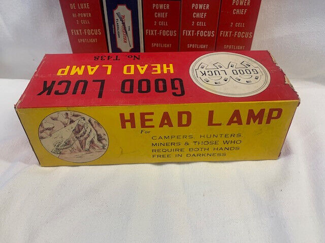 Vintage Winchester Flashlights Collectible Spotlight Reapting Arms Goodluck Lamp Winchester - фотография #14
