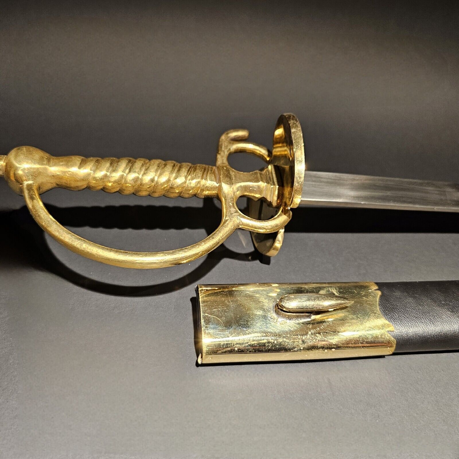 Antique Style French Cutlass Hanger Sword French Indian War & Rev War Без бренда - фотография #6