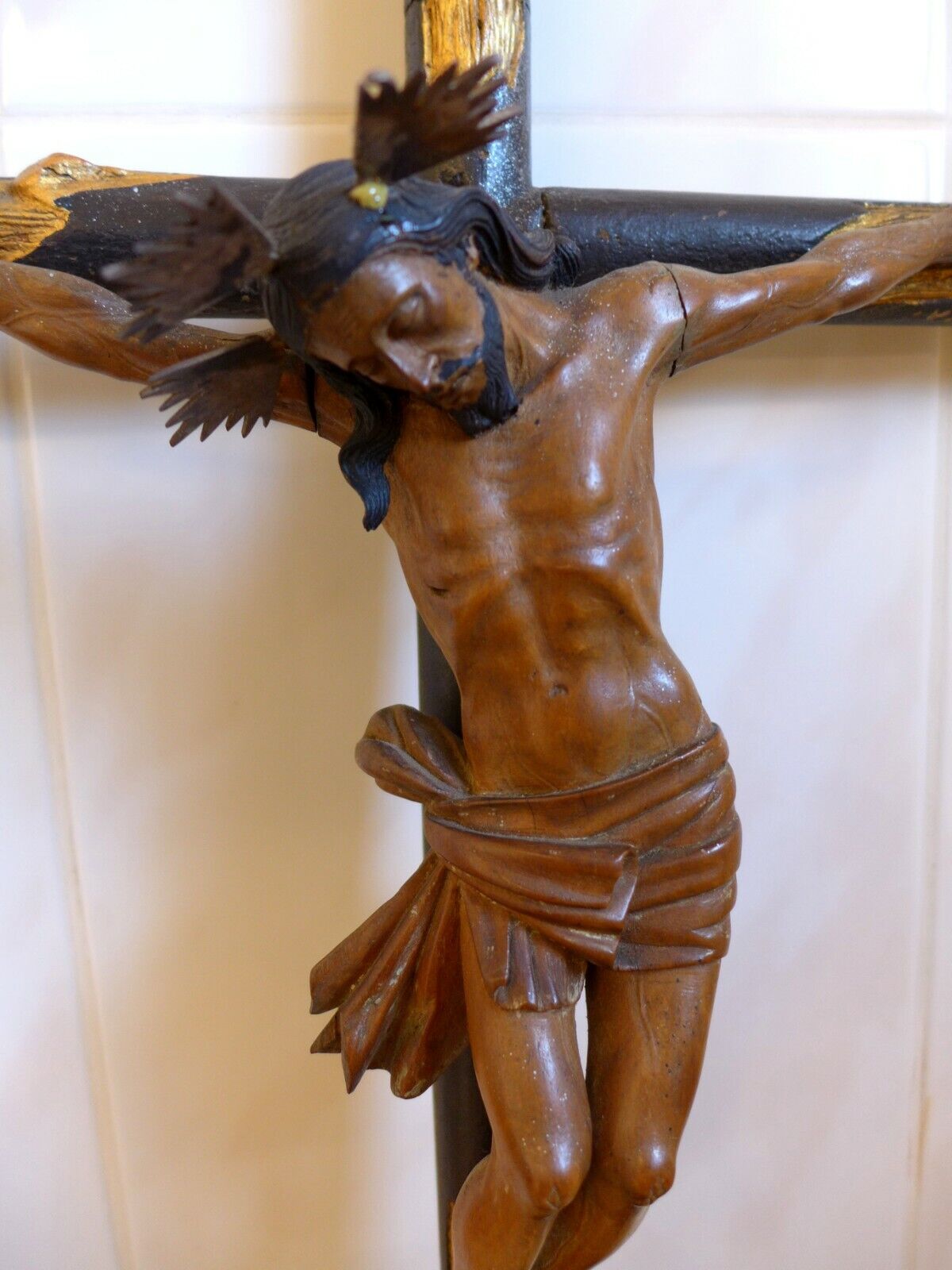 Magnificent Wooden Sculpture of Christ - Circa: Early 18 Century Без бренда - фотография #3