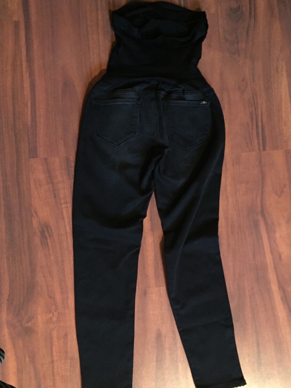 Stitch Fix Mavi Sz Medium Two Pair of Maternity Jeans Dk Grey Ankle Zippers $35 Mavi - фотография #5