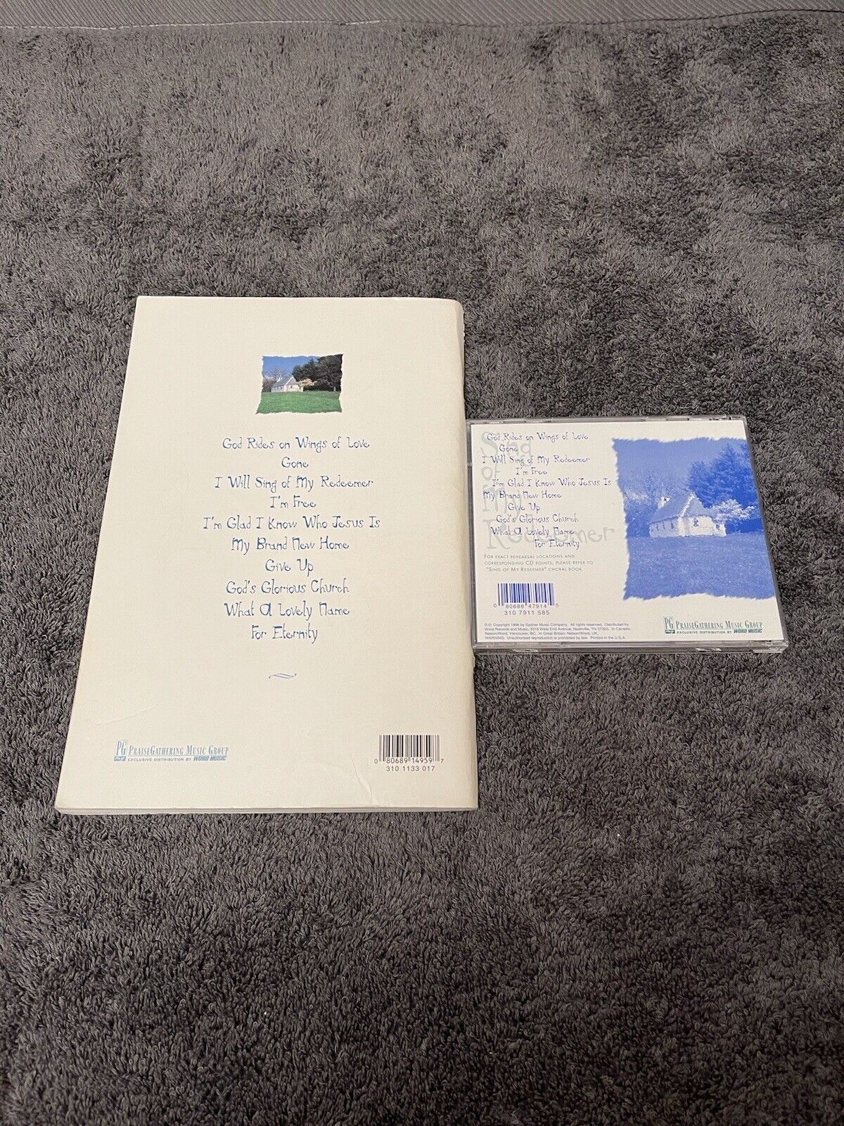 Geron Davis Sing of My Redeemer Accompaniment CD & Songbook ©1996 FREE Shipping Без бренда - фотография #2
