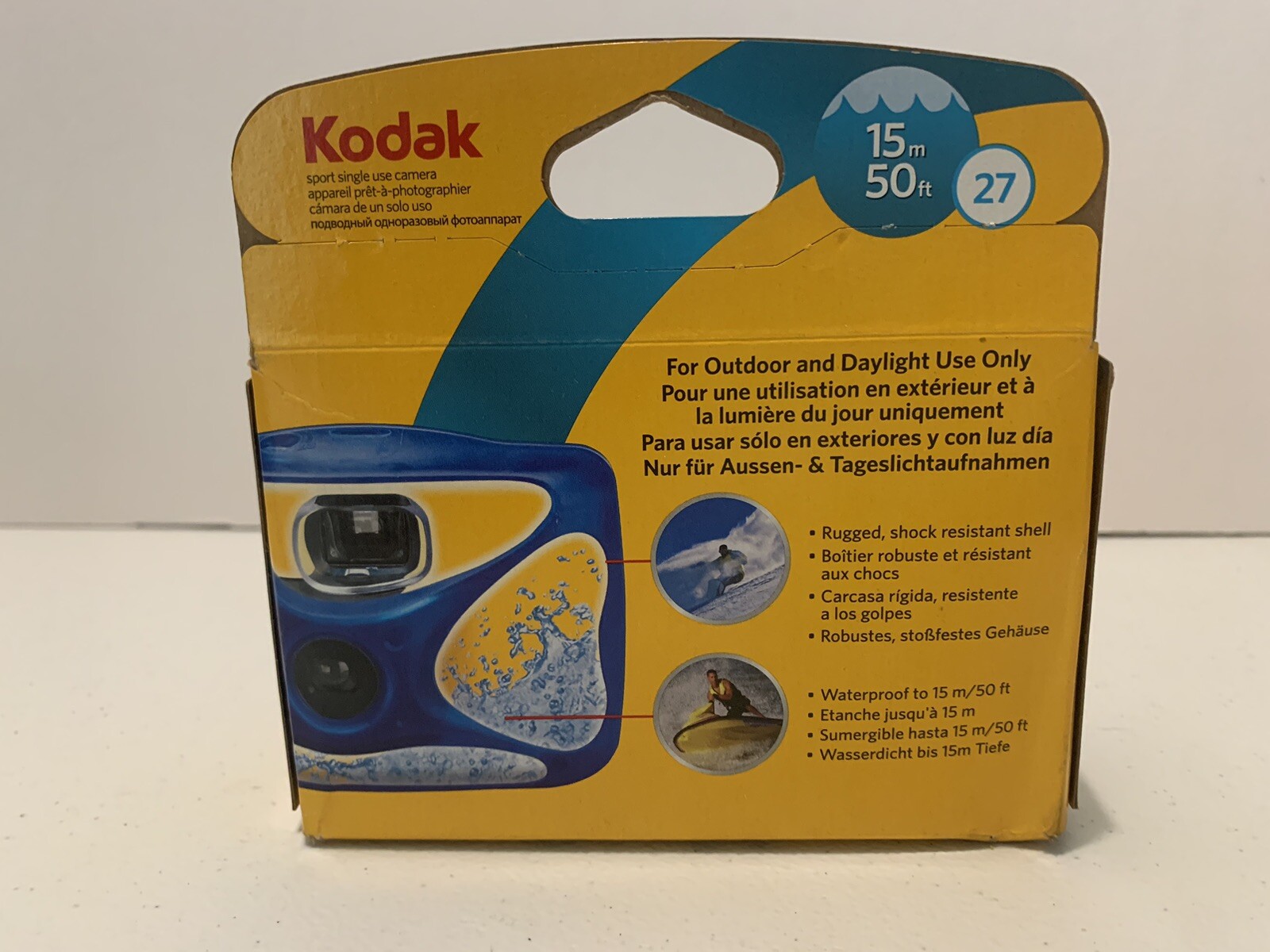 Kodak Underwater Disposable 35mm Film Camera (27 Exposures) Fast Shipping Kodak 8004707 - фотография #3