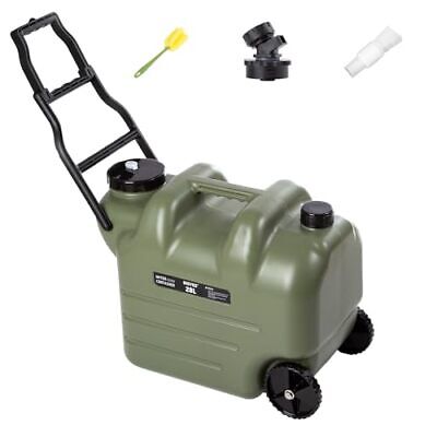 7.4 Gallon Water Jug with Wheels & Folding Handle, Portable Water Container,  Does not apply Does Not Apply - фотография #4