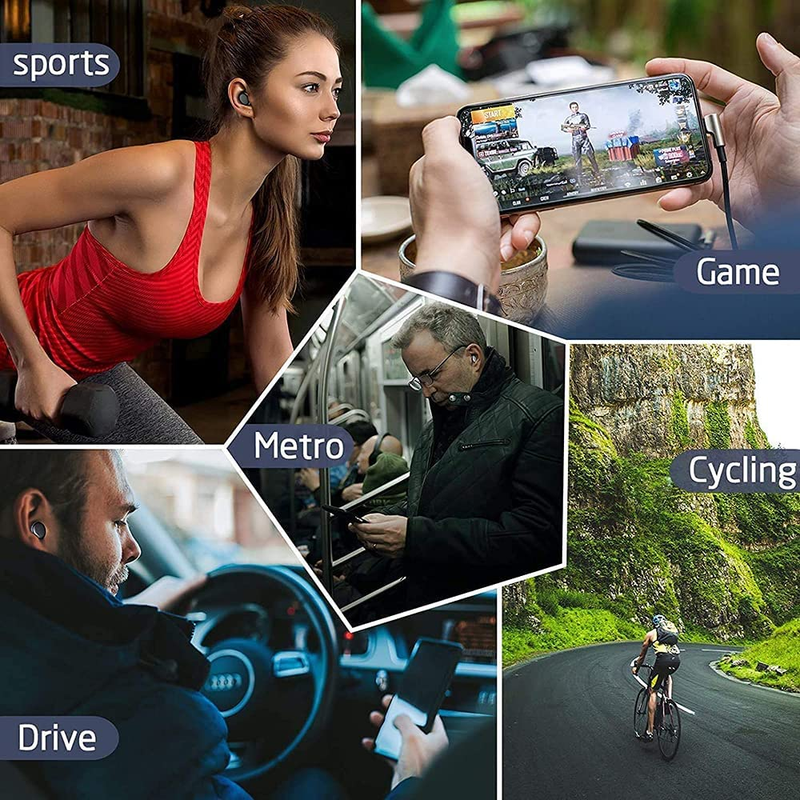 Wireless Earbuds, Bluetooth 5.0 Headphones 24H Cyclic Playtime In-Ear Wireless E Does not apply - фотография #8