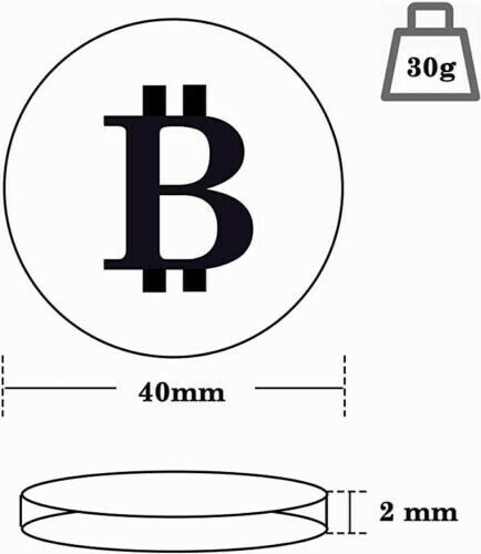 Physical Bitcoin Coins Commemorative Collection Rose Gold Plated Bit Coin New Без бренда - фотография #5