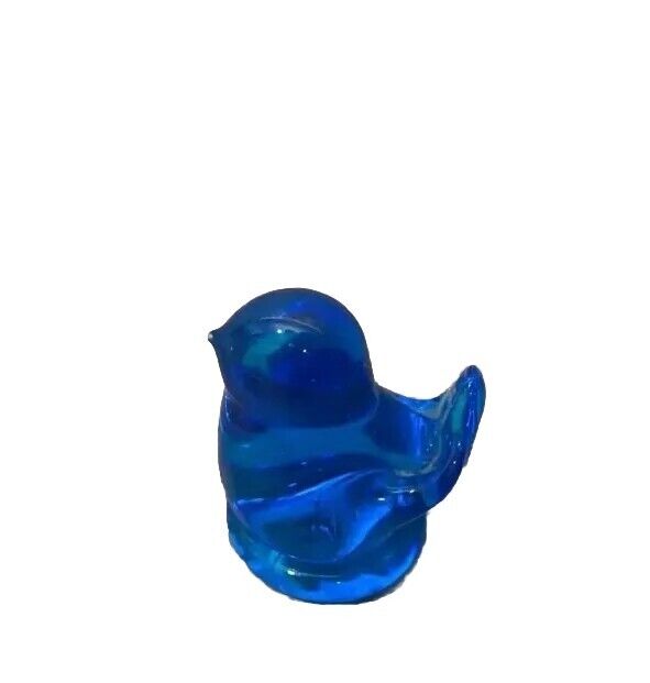 Bluebird of Happiness Signed Leo Ward 1992 Glass Figurine Terra Studios Без бренда