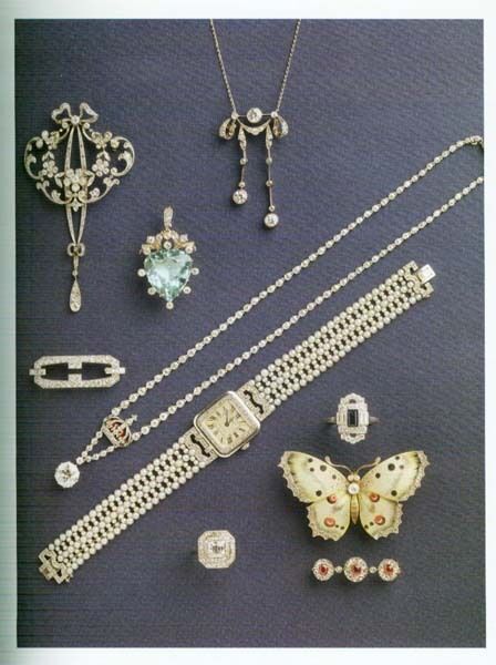 Vintage Jewelry Victorian Art Deco Nouveau Lalique Cartier Christian Dior Enamel Без бренда - фотография #4