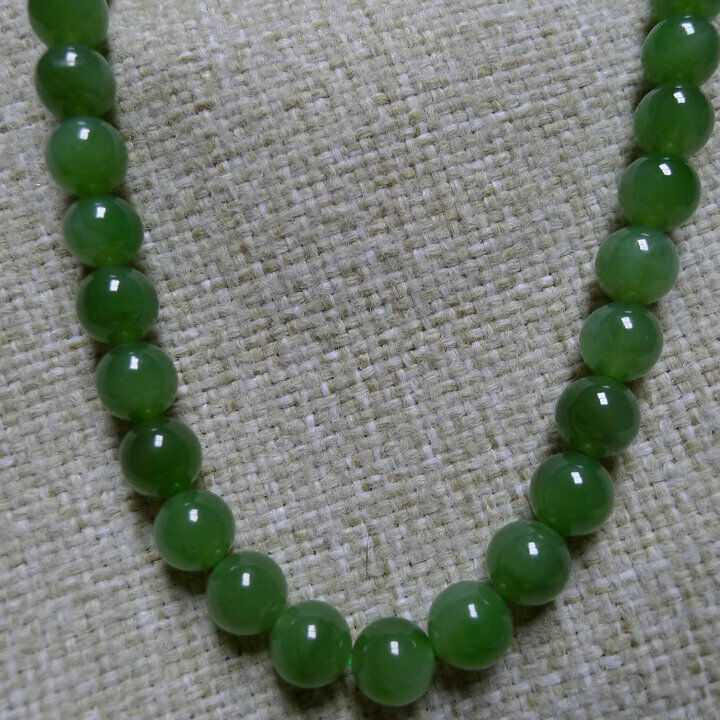Necklace, jade, female, male, 100% natural Chinese Xinjiang Hetian jade, gift， Без бренда
