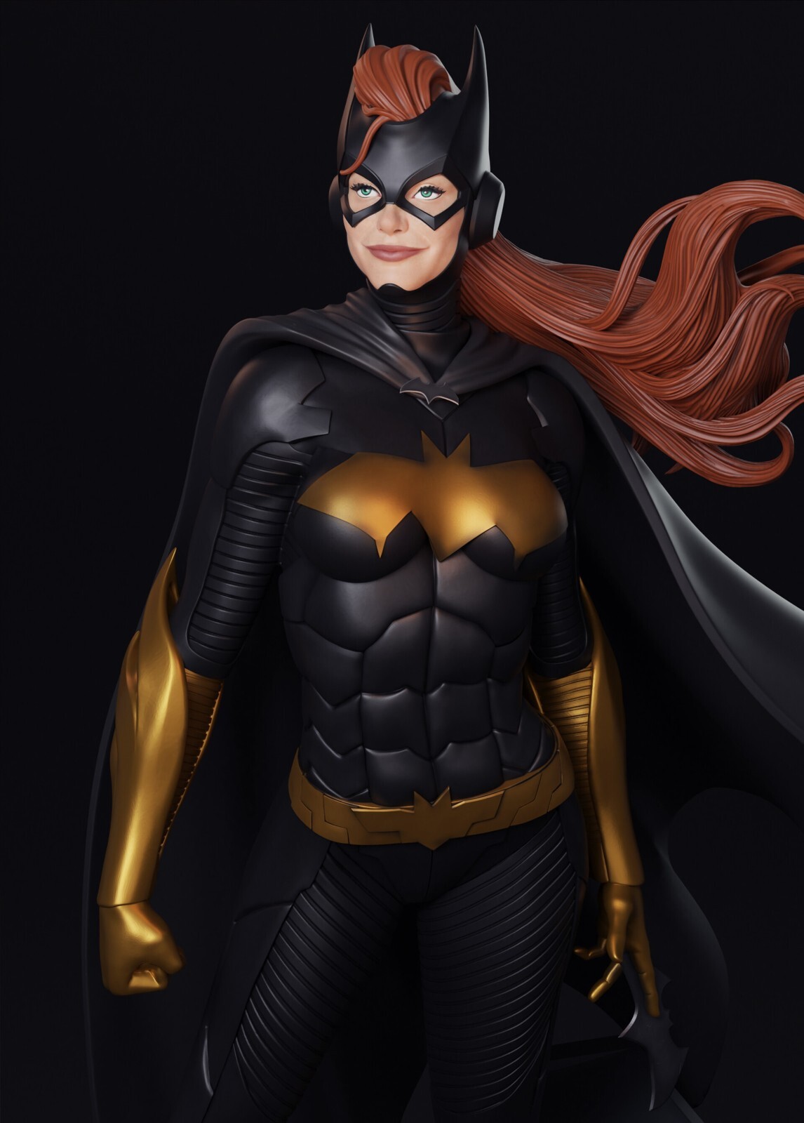 Batwoman_Fan Art/ Sculpture Fully Painted (Made on order) Без бренда - фотография #4
