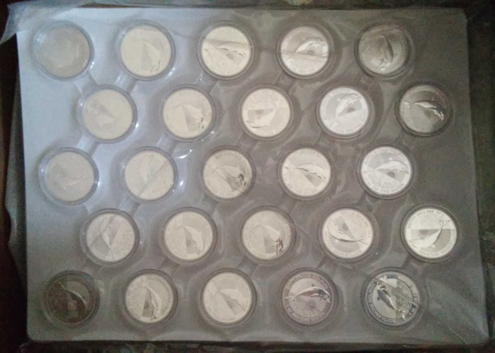 2019 Australia Bottlenose Dolphin 1 Ounce .999 Silver Coin From Mint Packaging Без бренда - фотография #3