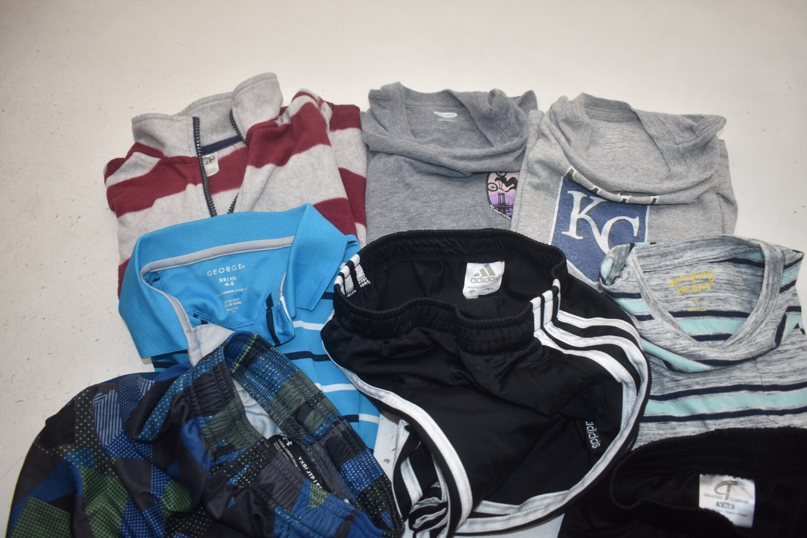 Wholesale Bulk Lot of 25 Boys Size X-Small 4-5 Mixed Season Tops Bottoms Pants Mixed Brand - фотография #6