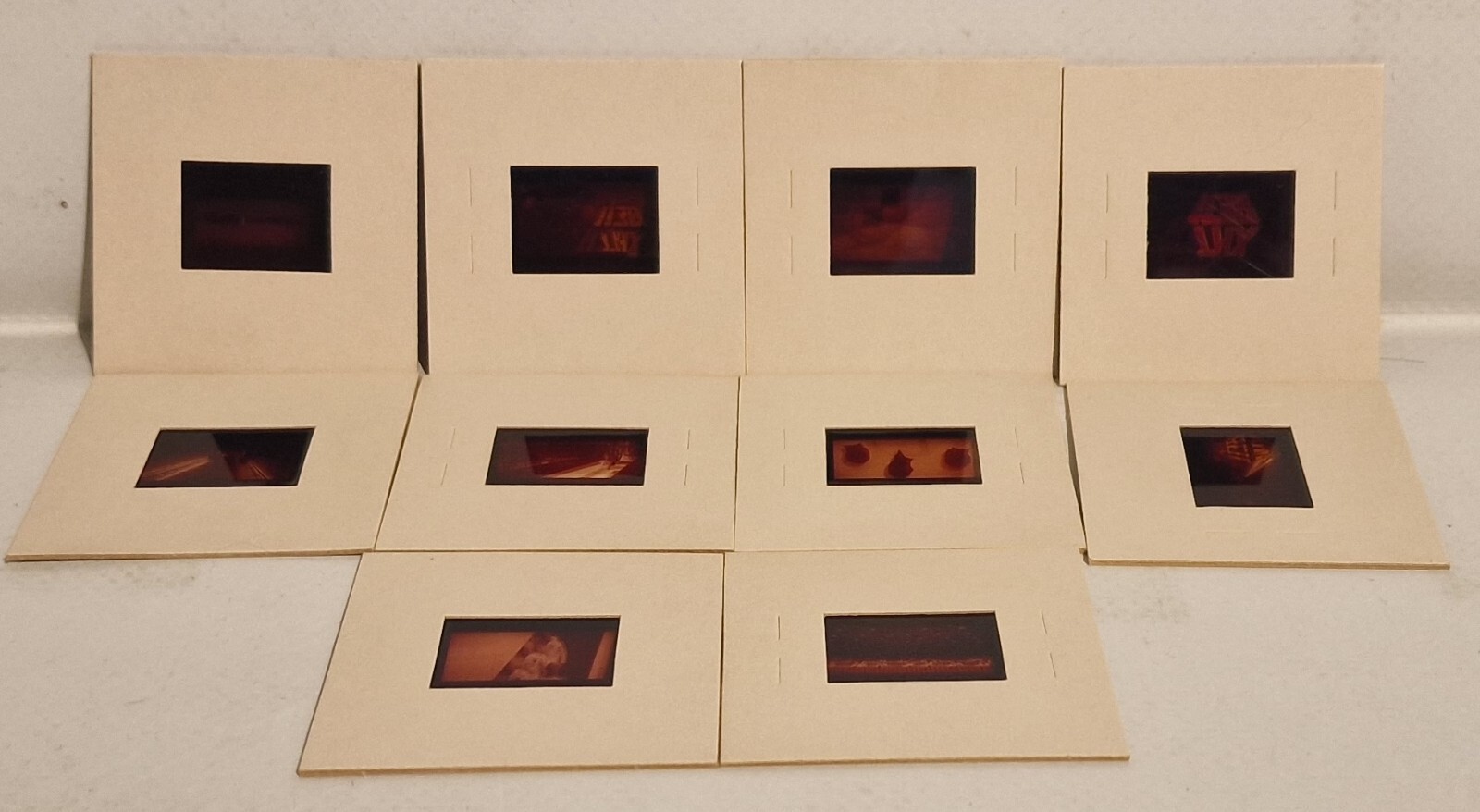 THX 1138 ORIGINAL 16MM FILM SLIDES / CELLS  - SET OF 10 (AM) Без бренда - фотография #2