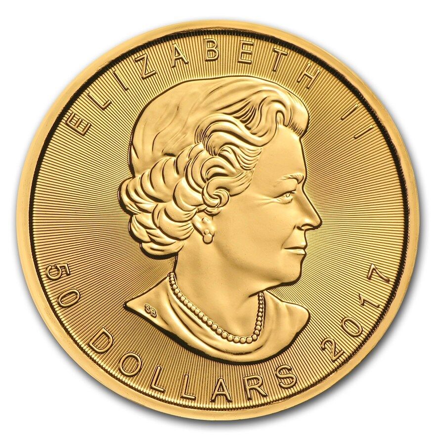 2017 Canada 1 oz Gold Maple Leaf Coin BU - SKU #115850 Canada - Royal Canadian Mint 115850 - фотография #2